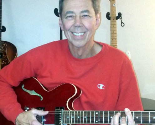 Dave practicing