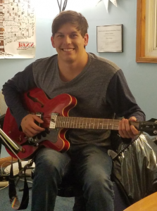 Jacob, guitar student