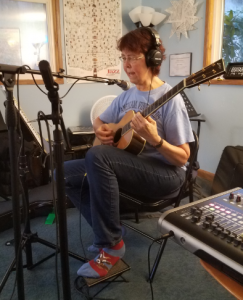 Karen, guitar student