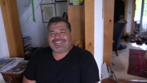 Kai's Dad at Student party 2022