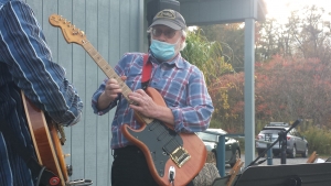 Dan at Guitar Lessons Ithaca Student Concert 2020