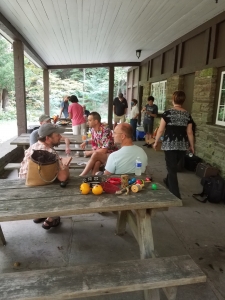 group enjoying eachother at Student Party 2021