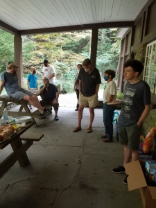 Mingling at Student Party 2021