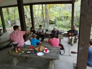 students group playing at Student Party 2021