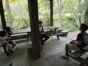 students group playing at Student Party 2021