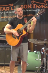 Joey, playing at Student Recital Summer 2022