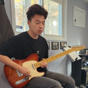 Jerry recording Student Album V