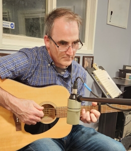 Patrick recording Student Album V