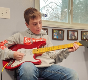 Ricky recording Student Album V