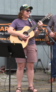 Heather performing at Student Concert 2023