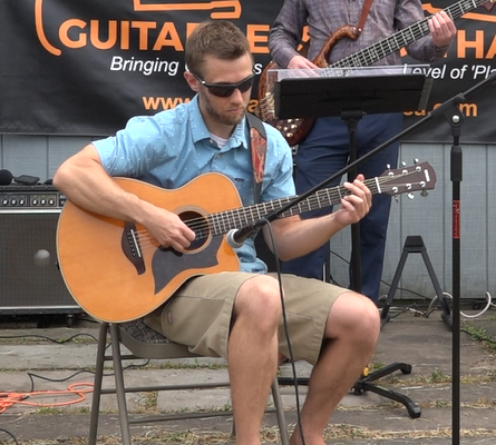 Joey performing at Student Concert 2023