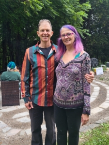 Dennis and his Phyllis at the Student party 2023