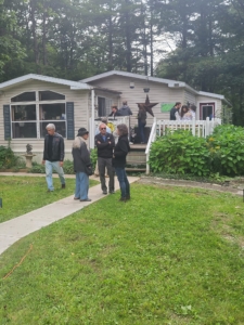 View of attendees at Student party 2023