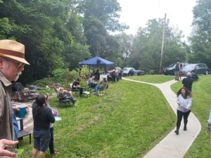 Picture from house at Student party 2023