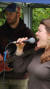 Singer performing at Student party 2023