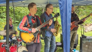 band performing at Student party 2023