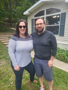 Student with partner at Student party 2023