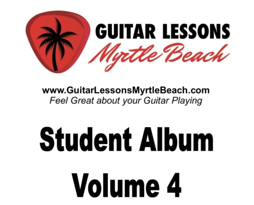 guitar lessons myrtle beach student album volume 4 cover