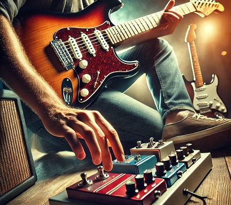 adjusting pedals to get a great guitar tone