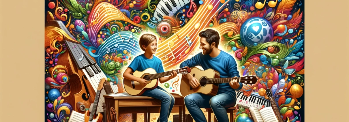 student and teacher engaged