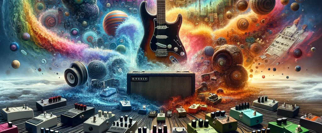 Guitar effects pedals