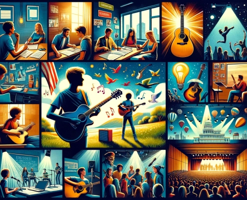 first guitar performance