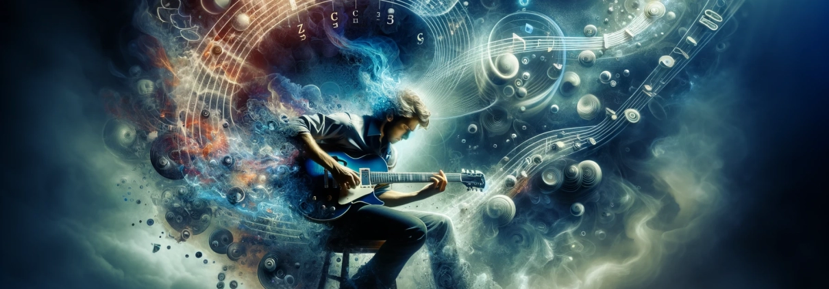 keep the form while soloing on guitar