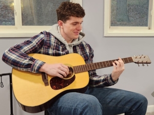 Colton recording Student Album VI