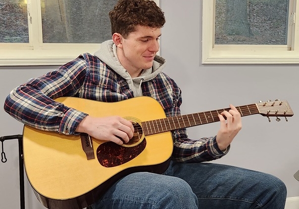 Colton recording Student Album VI