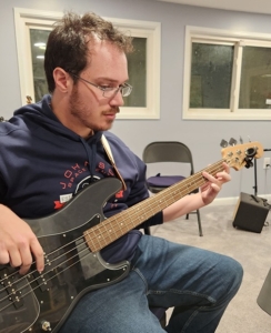 Matt recording Student Album VI