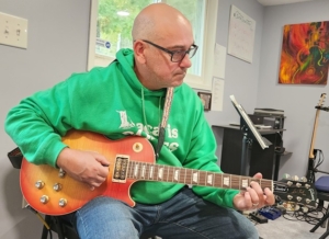 Tony recording Student Album VI