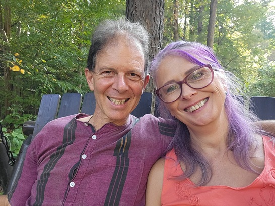 Dennis and Phyllis at student party 2024