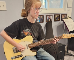 eva Eva Costello recording student album