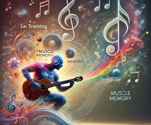 illustration for playing music is not intellectual