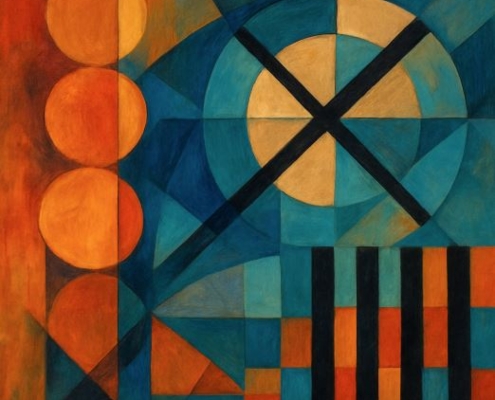abstract drawing of meter vs. rhythm