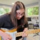 Eddie Navarro recording for Guitar Lesson Myrtle Beach Student Album Volume 8