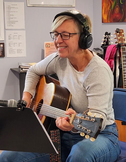 Suzanne Reine recording for Guitar Lesson Myrtle Beach Student Album Volume 8