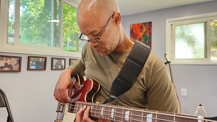 Tyrell Stewart-Harris recording for Guitar Lesson Myrtle Beach Student Album Volume 8