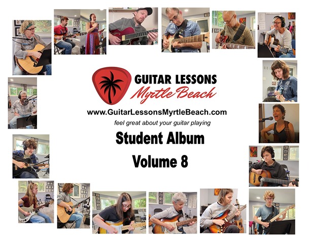 student cd inserts with pics collage of students who participated in Student Album Volume 8