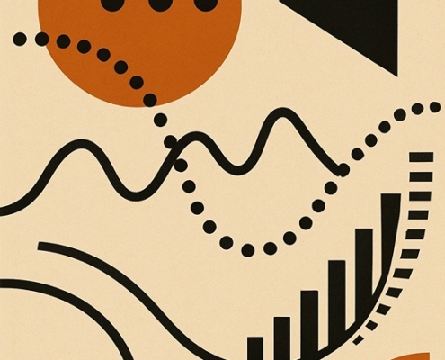 abstract illustration of metric modulation