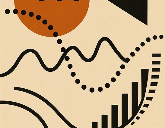 abstract illustration of metric modulation