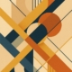 abstract drawing of playing intervals on guitar