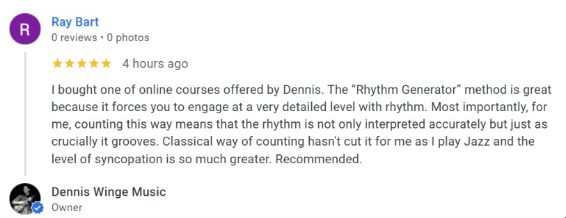 review for rhythm generator