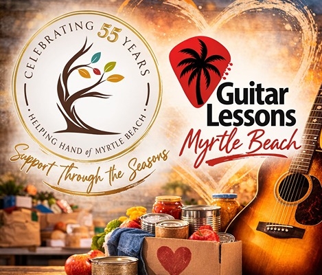 Guitar Lessons Myrtle Beach sponsoring Helping Hand Gala
