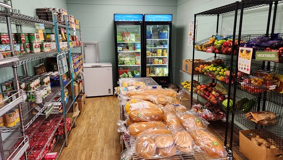 main pantry of Helping Hand of Myrtle Beach