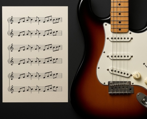 melodic motifs on guitar