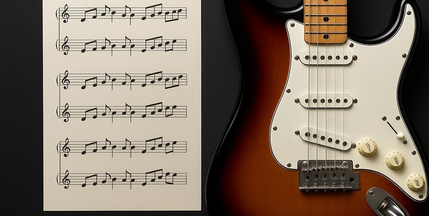 melodic motifs on guitar